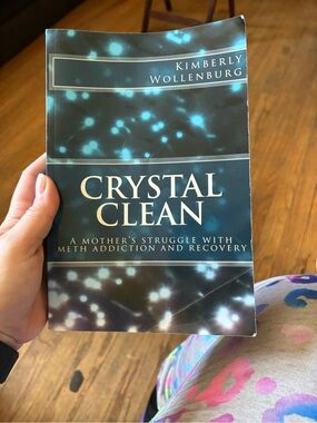 Crystal Clean by Kimberly Wollenburg - Teal & Black Paperback